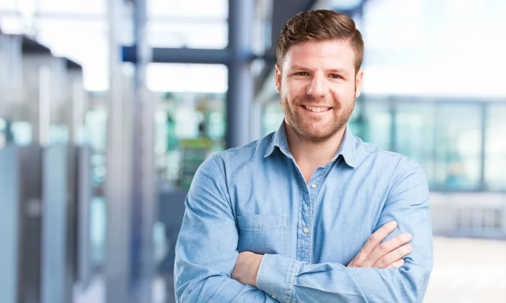 a secure future with smsf a happy male SMSF trustee