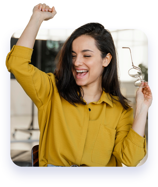 proven audit and assurance process - happy and successful auditor