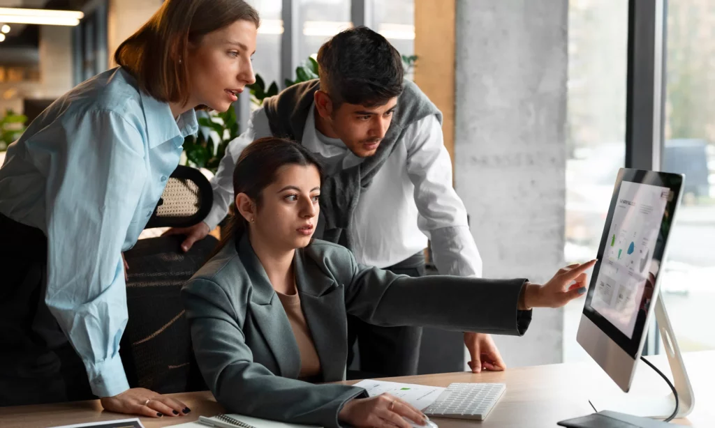 functions smbs often outsource a team of your business owners brainstorming their next marketing strategy