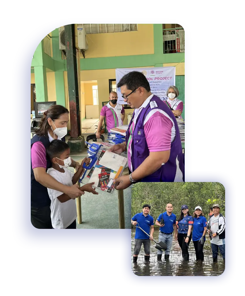 Fostering Business Transformation some of the projects by the Rotary Club of Downtown Olongapo that DBA has actively supported and participated in