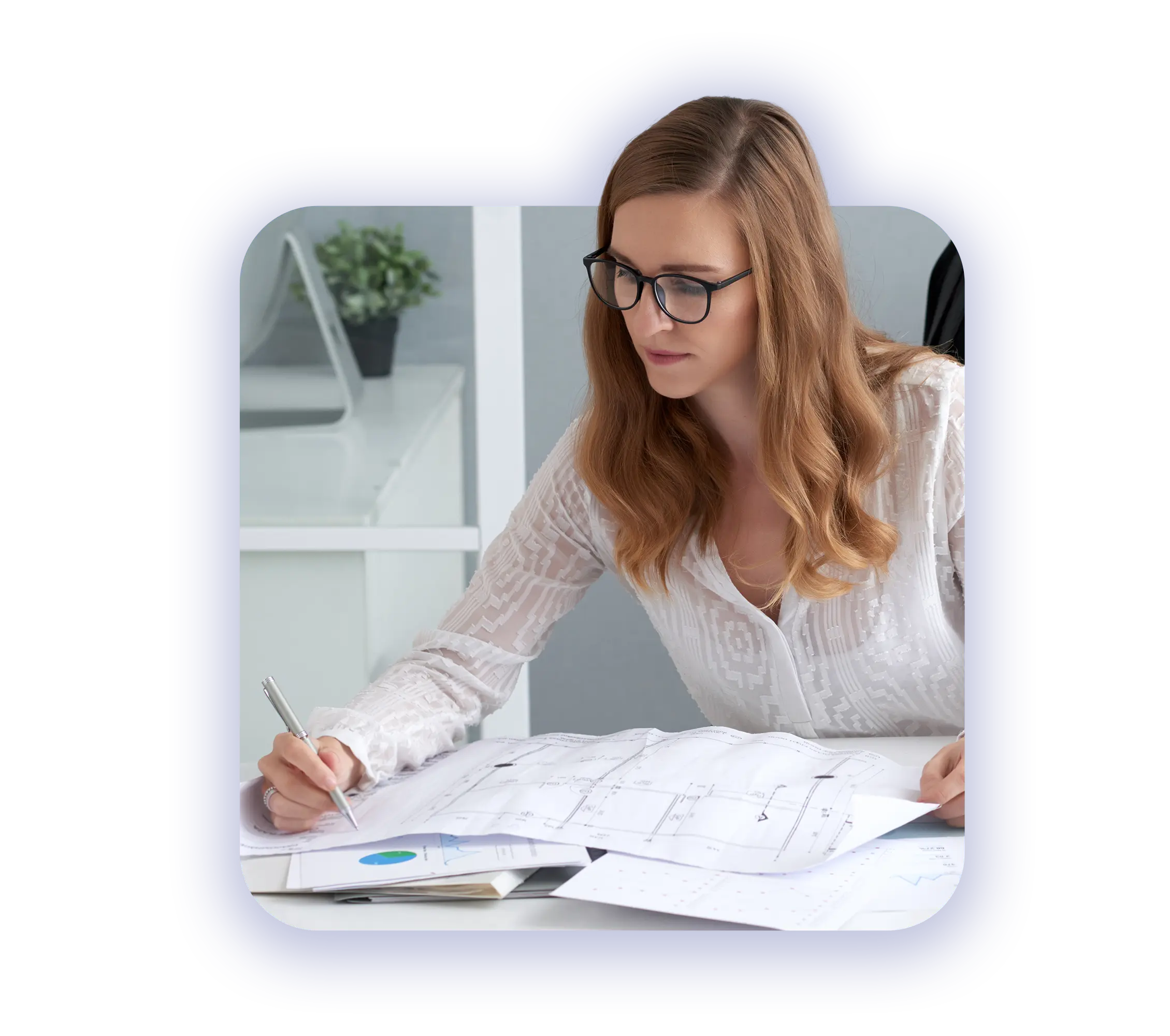 Seamless Financial Planning Back-office - busy female financial planner creating portfolio