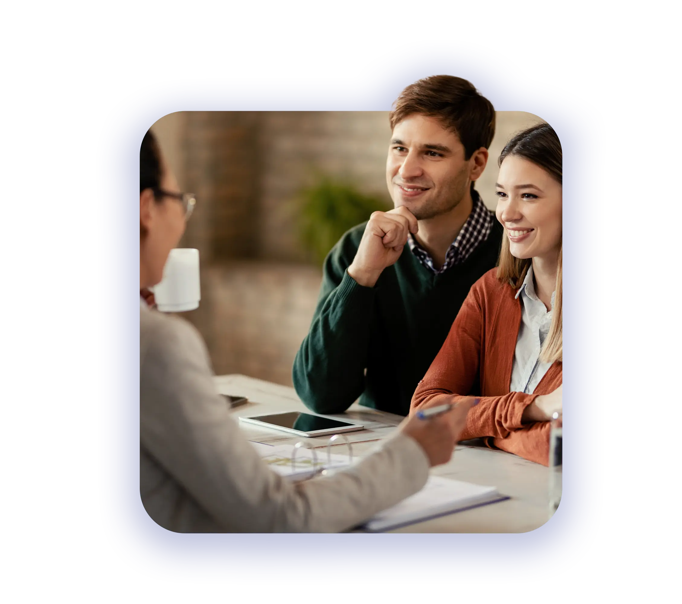 Reliable Legal Process Specialists - young couple getting legal advice from a female lawyer